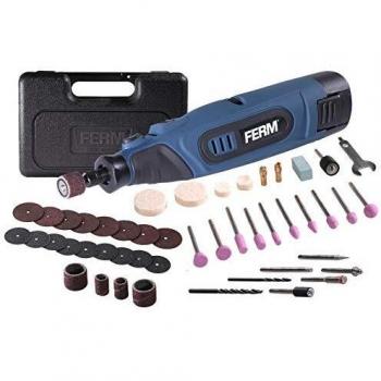 FERM CTM1016 Mini amoladora con 45 Accesorios