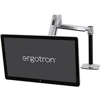 Ergotron LX Series LX HD Sit-Stand Desk Mount LCD Arm, 116.8 cm (46) Aluminum