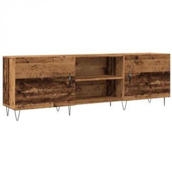 Mueble de TV madera de ingeniería envejecida 150x30x50 cm