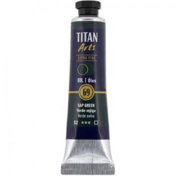 Pintura al óleo Titan 20ml verde vejiga