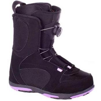 Cabeza Coral Boa mujeres botas de Snowboard para hombre 2018, Negro/Morado