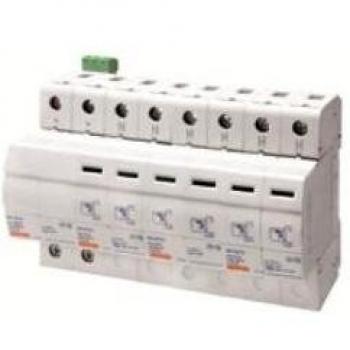 Parafoudre Gewiss GWD6405 3P+N 25kA T1+2, Interruptor Disyuntor Miniatura de 8 Módulos