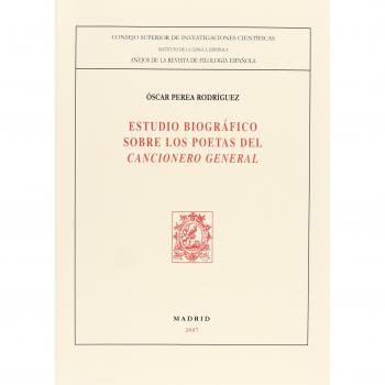 Estudio biográfico sobre los poetas del Cancionero General