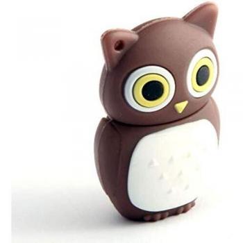 SATYCON PENDRIVE USB3.0 32GB Buho Marron M.3117