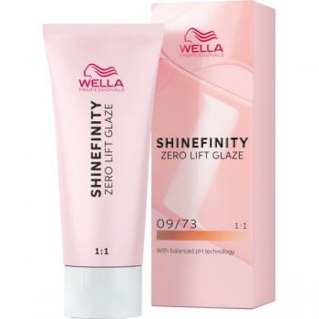 Wella Professionals Shinefinity Zero Lift Glaze Tinte temporal 60 ml Caramel Milk 09/73