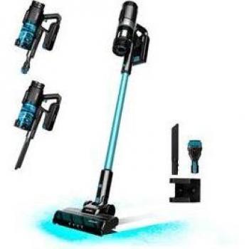 Cecotec Conga Rockstar 1500 Ray Eternal Aspiradora Escoba Vertical y de Mano sin Cable 33.6V 215W 12kPa Negro