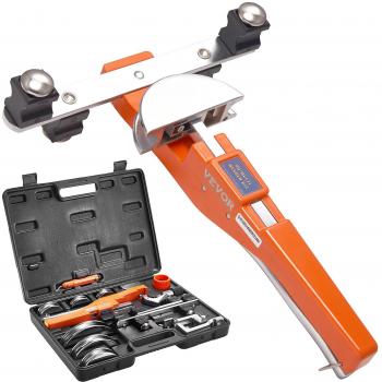 VEVOR Ratcheting Tube Bender 1/4 to 7/8 with 90° Bending Capability and 7 Interchangeable Dies