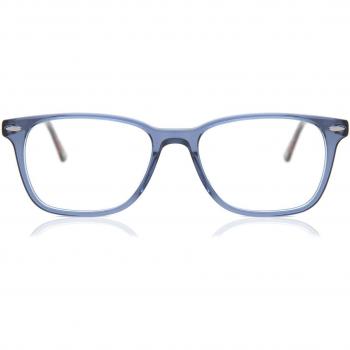 Gafas Recetadas Cuadrado Armazón Completo Plástico Transparentes para Hombre - Gafas Anti-Azules - SmartBuy Collection