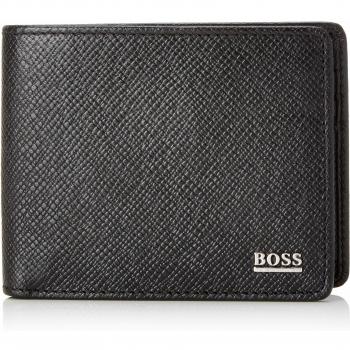 BOSS - Signature_6 Cc, Carteras Hombre, Negro