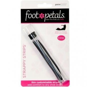 Foot Petals Strappy Strips In Black Iris, One Size, Black Iris