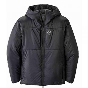 Negro Diamante De los Hombres Postura Belay Parka - APD3T2015LRG1, Negro
