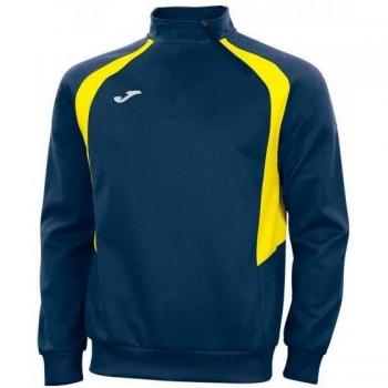 Joma Champion III Sudadera, Hombre, Marino/Amarillo, 4XS