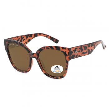 Montana Eyewear MP73 Polarized Sunglasses - Tortoiseshell, Size 56 (Men's) and One Size (Women's), Shiny Tortoise Brown