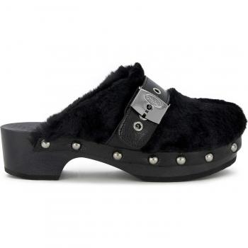 Zuecos Scholl Pescura Alaska Iconic Negros para Mujer - Talla 38