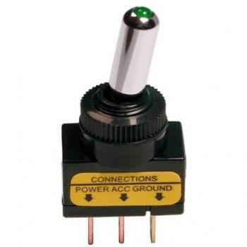 Osram Interruptor Palanca 20 a12 V LED verde