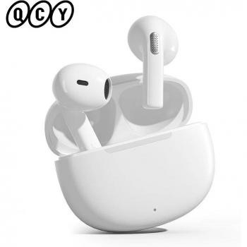 Auriculares Inalámbricos QCY T20 TWS Bluetooth 5.3 con Reducción de Ruido y Controlador Grande