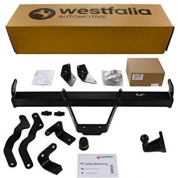 Enganche de remolque WESTFALIA 306318900113 con kit eléctrico de 13 pines para FIAT, PEUGEOT y CITROEN
