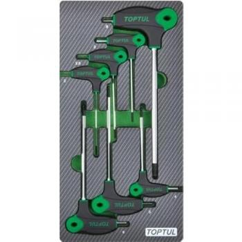 Alicates universales TOPTUL GBAT0304 - Herramienta de agarre multifuncional, fabricados en acero al carbono, con acabado pulido, mango ergonómico para mayor comodidad y resistencia, capacidad de corte y prens