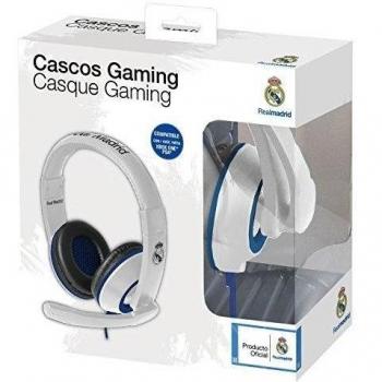 Subsonic - Auriculares Gaming, Con Licencia Oficial Real Madrid