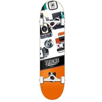 Skate Completo Tricks Coral 7.75