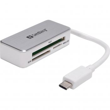 Sandberg USB-C Multi Card Reader - Lector