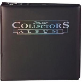 Ultra Pro-E-81406 Álbum 3 Anillas Collector, Color Negro