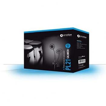 Micrófono Prodipe PL21 para Instrumentos de Percusión, cardioide, respuesta de frecuencia 20 Hz - 20 kHz, sensibilidad -54 dB, conexión XLR, diseño robusto y ligero