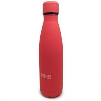 NERTHUS 1 Botella térmica Acero 500 ml Coral Double Wall Bottle, Inoxidable, Sin Pajita