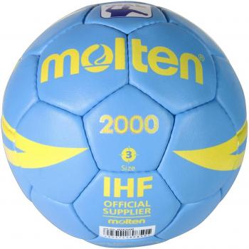 Molten H3X2000 - Balón de balonmano, color celeste, tamaño 3