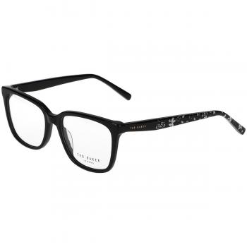 Ted Baker TB9251 001 Gafas Recetadas para Mujer Negras, Armazones Negros, Tamaño 53