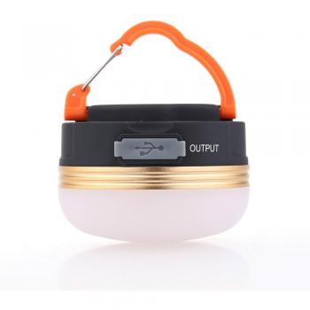 LED Camping Linterna, Olliwon IP65 impermeable Portátil Camping Lámpara 1800mAh Batería Recargable con Imán para Emergencia Senderismo, Aventura Camping Recargable