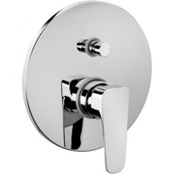 Mezclador Monocomando Empotrado para Ducha con Desviador Línea Sly Cromo Paffoni