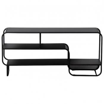 Estantería BigBuy Home - Negro Hierro 110 x 30 x 50 cm
