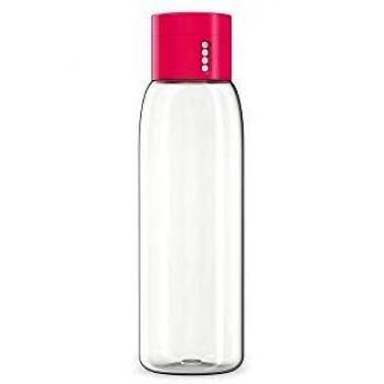 Joseph Joseph Dot - Botella para hidratación, 600 ML, Rosa