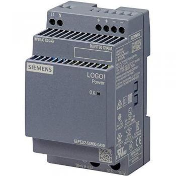 SIEMENS LOGO POWER 12V4 - DIN rail power supply, 12 V/4.5 A