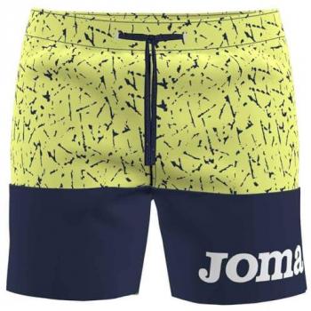 Bañador bermuda hombre Pints amarillo marino con diseño moderno, tejido ligero y de secado rápido, ideal para la playa o piscina