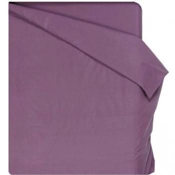 Home Royal - Funda nórdica lisa de 270 x 260 cm, para camas entre 180 y 200 cm, color malva