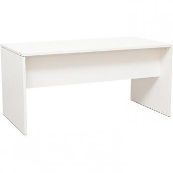 Mesa Blanca de Escritorio y Estudio Pata Panel de Kunna 140x80cm