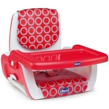Chicco Mode - Elevador regulable en 3 alturas, 2 kg, color rojo