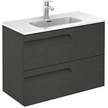 ROYO Vitale Mueble+Lavabo con 2 Cajones F-39 Cms Gris Nature - Medida: 60 CMS