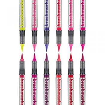 Set de Rotuladores Karin Brushmarker Pro - Colores Flores 12 Piezas