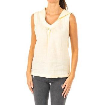 La Martina Camiseta sin mangas y cuello redondo JWU004 mujer