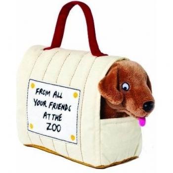 Dear Zoo - Perro de peluche en bolso