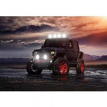 LE Kit de cables para barra de foco LED de todoterreno de 300W, botón encendido/apagado, 12V CC, 40Amp Relé fusible, Kit de cables para ATV/UTV/SUV/camión/todoterreno