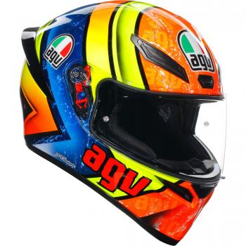 AGV K1 S E2206 - Casco de Moto para Motocicletas - Seguridad Garantizada - Multicolor (2XL)