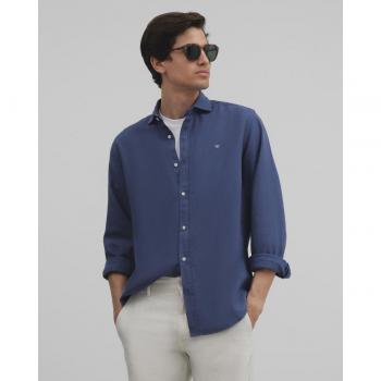 Camisa sport silbon soft azul índigo para Hombre