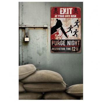 Guirca Cartel 'Killing Day' de 24X36 cm