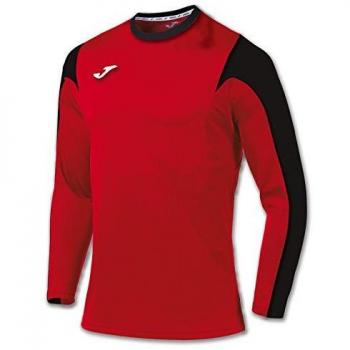 Joma 100147.601 - Camiseta de equipación de manga larga para hombre, color rojo / negro, talla 2XS
