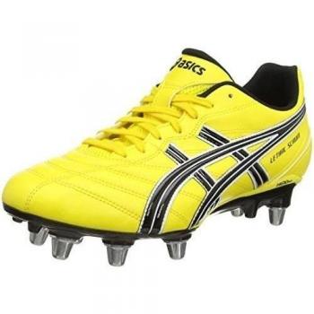 ASICS Lethal Scrum, Botas de Rugby para Hombre, Amarillo
