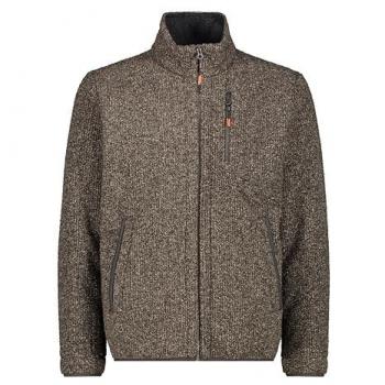 CMP Men's Fleece Jacket - Grey - 5XL